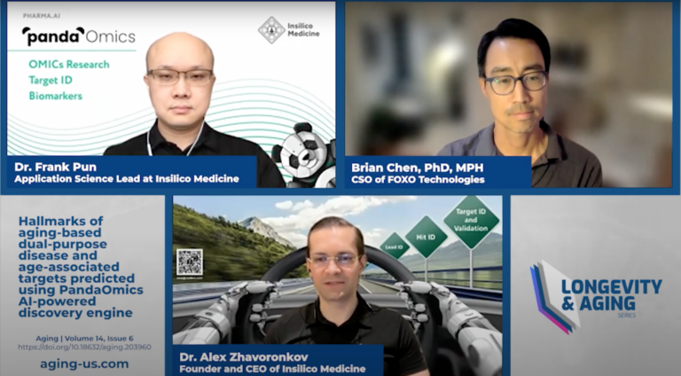 Longevity & Aging Series: Drs. Brian Chen, Alex Zhavoronkov, and Frank Pun